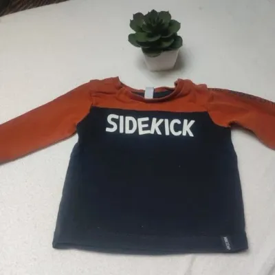 T-shirt longues manches garçon - taille 50 - Newborn